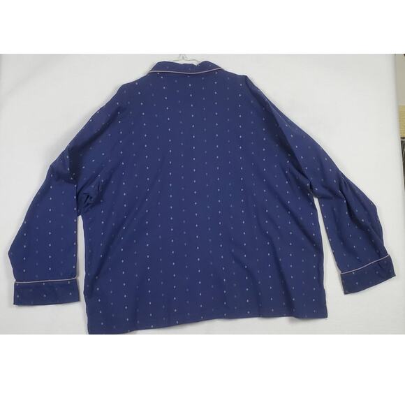 Pajamagram Geo-Printed Classic Button-Front Pajamas, Men Size XXL PRE-OWNED - Picture 7 of 10